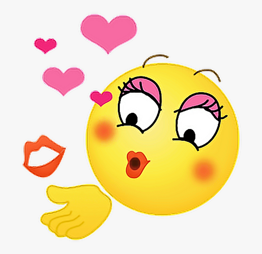 Emoticons Stickers Love Emotions Kiss Emojistickers - Love You Kiss Stickers Download, Transparent Clipart