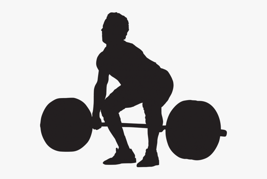Clean And Jerk Royalty-free Silhouette Olympic Weightlifting - Clean And Jerk Silhouette, Transparent Clipart