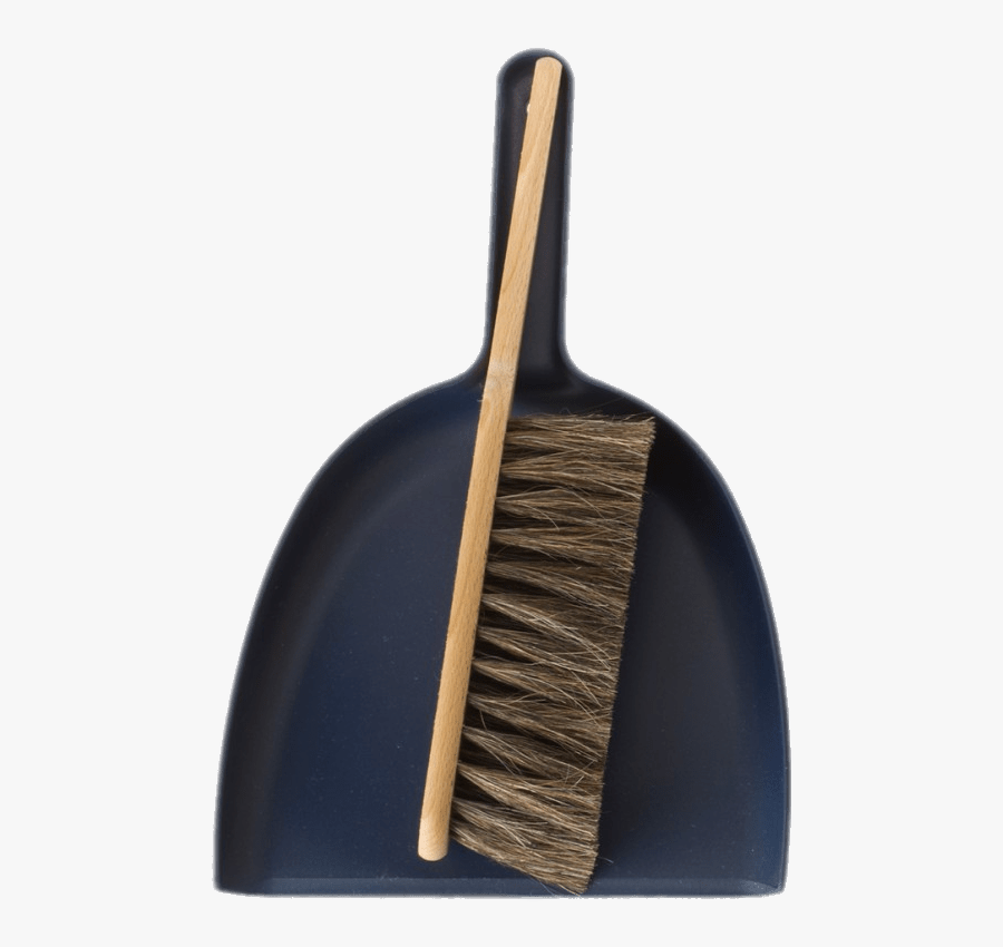 Dustpan With Wooden Brush - Dustpan, Transparent Clipart