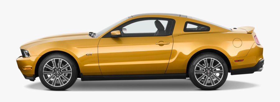Ford Mustang Png - Ford Mustang 2010 Side, Transparent Clipart