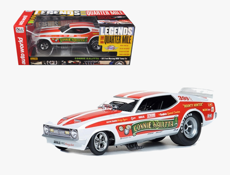 1972 Connie Kalitta Bounty Hunter Mustang Funny Car - Connie Kalitta Cars Diecast, Transparent Clipart