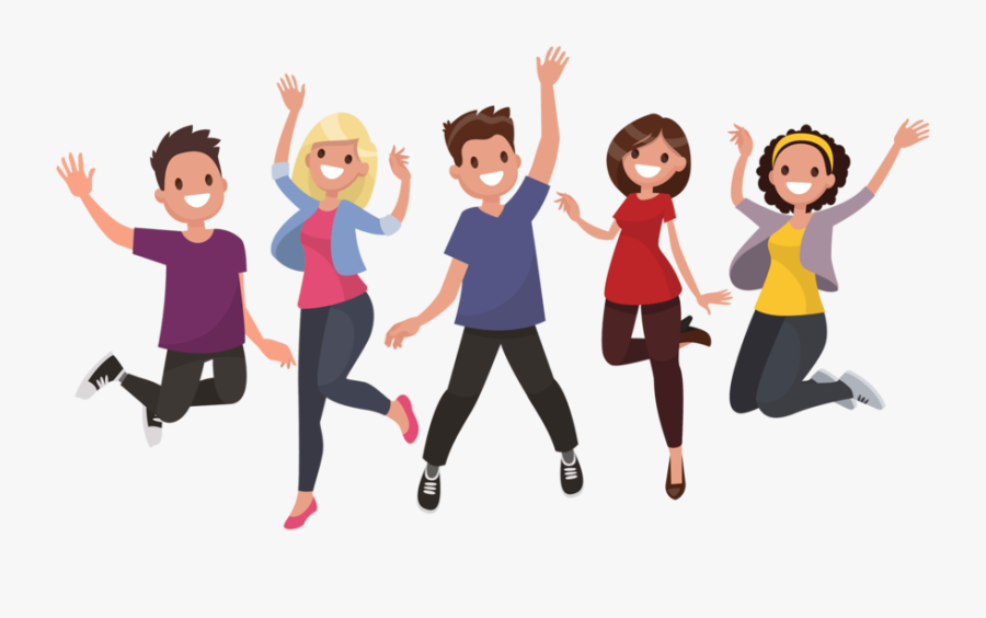 Animated Happy People Png, Transparent Clipart