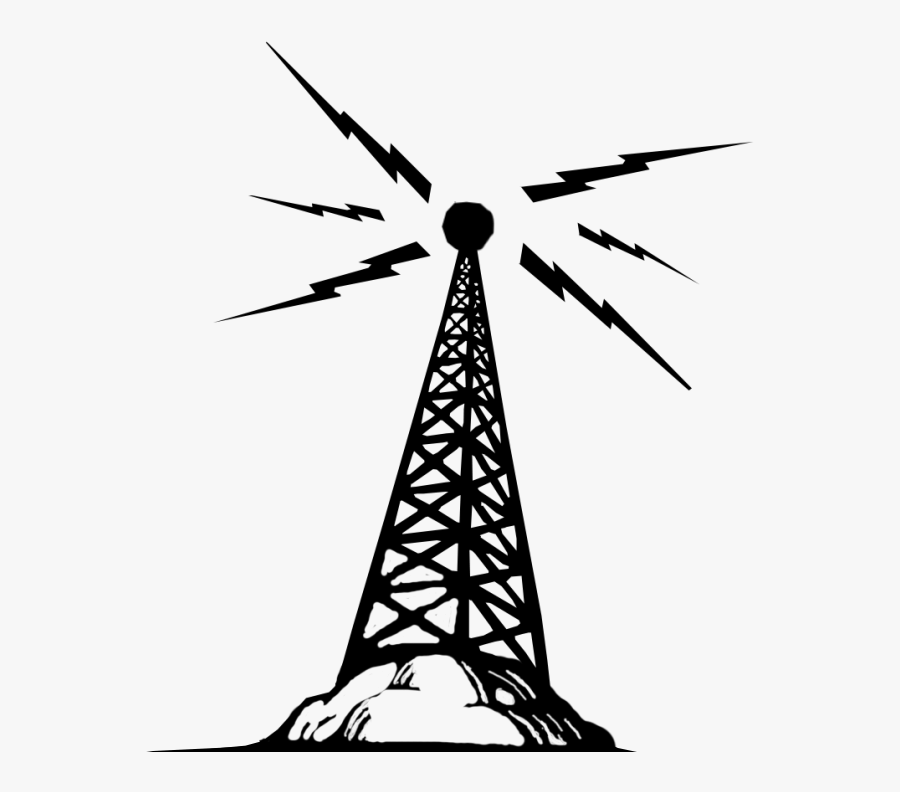Telecommunications Tower Clip Art - Radio Tower Clip Art, Transparent Clipart