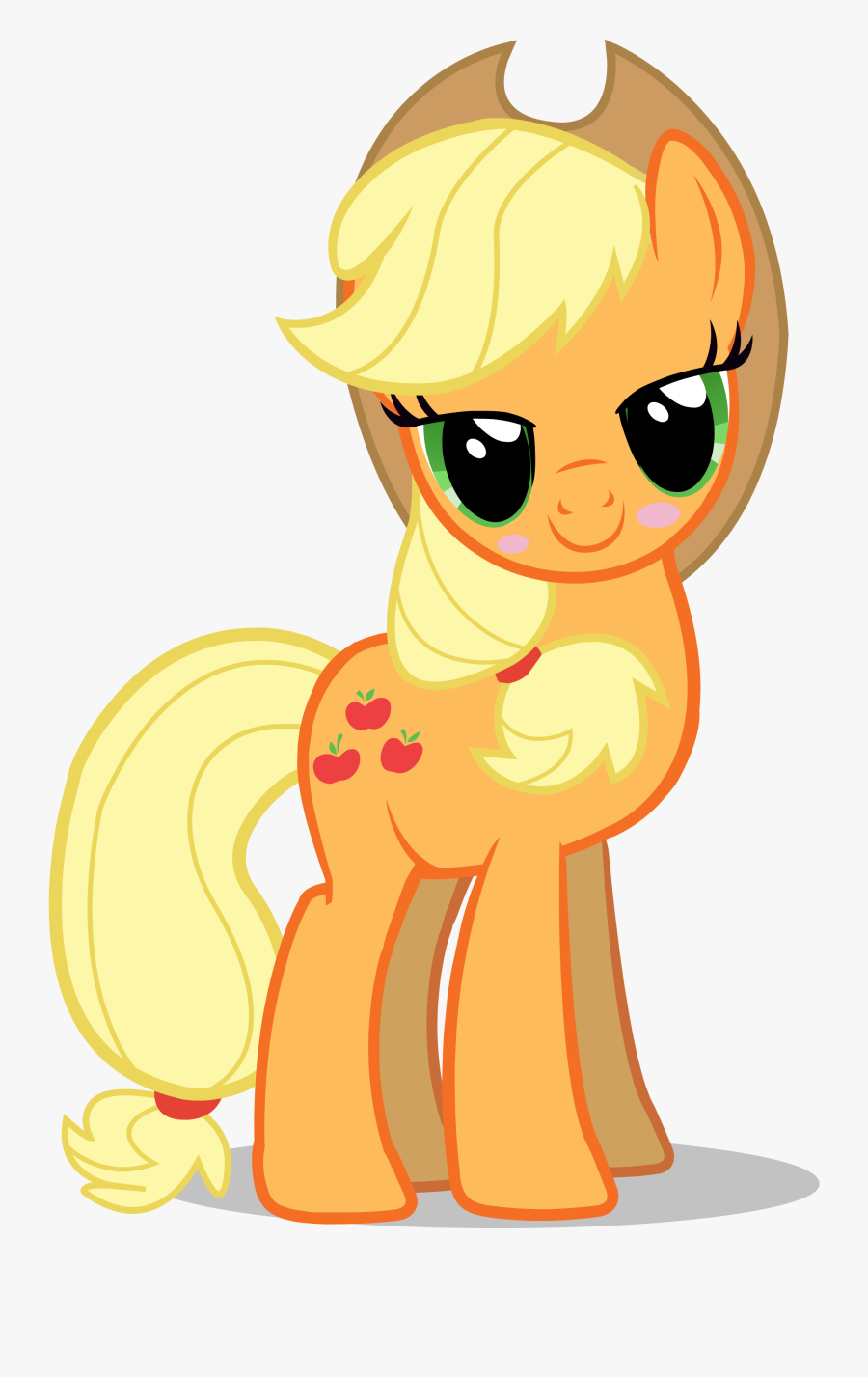 Draw My Little Pony Applejack, Transparent Clipart