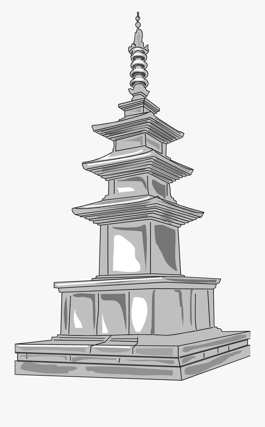 Pagoda, Transparent Clipart
