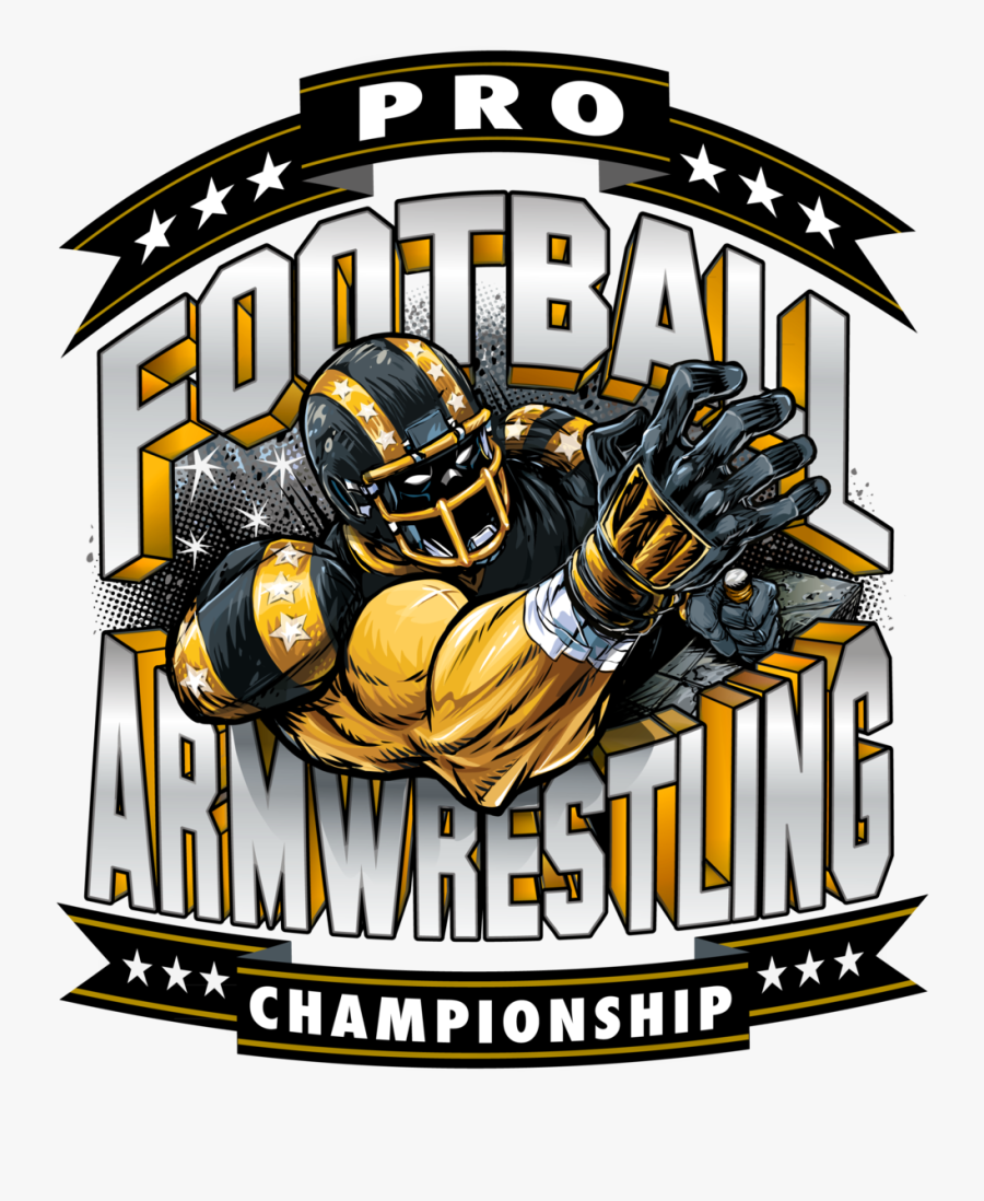 Pro Football Arm Wrestling Championships, Transparent Clipart