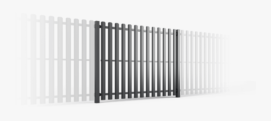 Pale Fences - Gate - Gate, Transparent Clipart