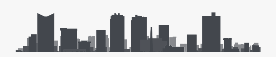 Silhouette Vector Graphics Skyline Illustration Royalty-free - Fort Worth Skyline Black And White, Transparent Clipart