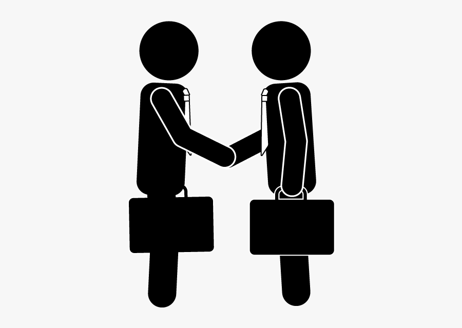 Handshake Clipart Negotiation - Negotiation Pictogram, Transparent Clipart