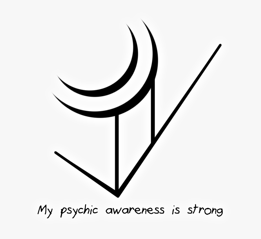 Sigil Athenaeum “my Psychic Awareness Is Strong” Sigil - Sigil For Psychic Awareness, Transparent Clipart