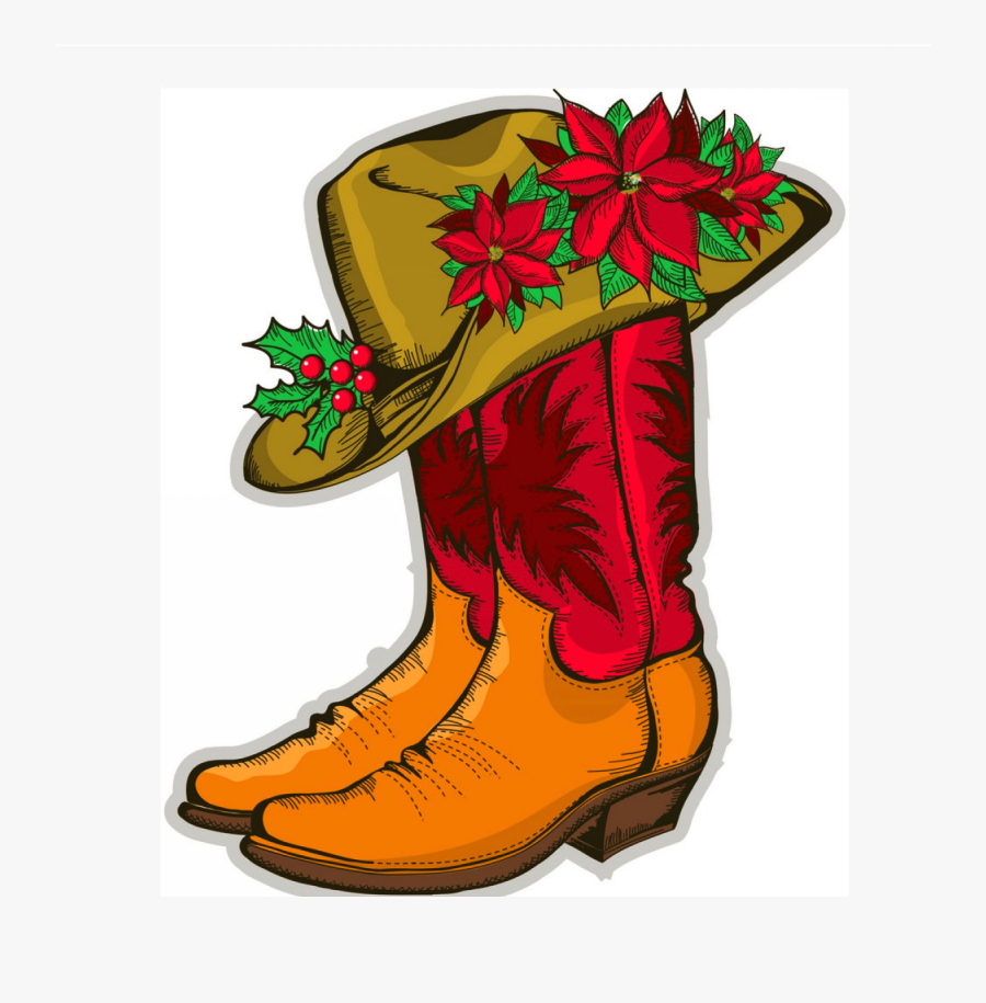 Old West Christmas Party Clipart , Png Download - Illustration, Transparent Clipart