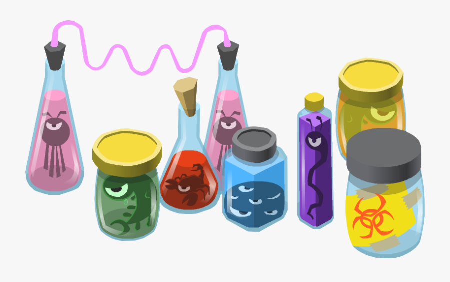 Science Experiments - Glass Bottle, Transparent Clipart