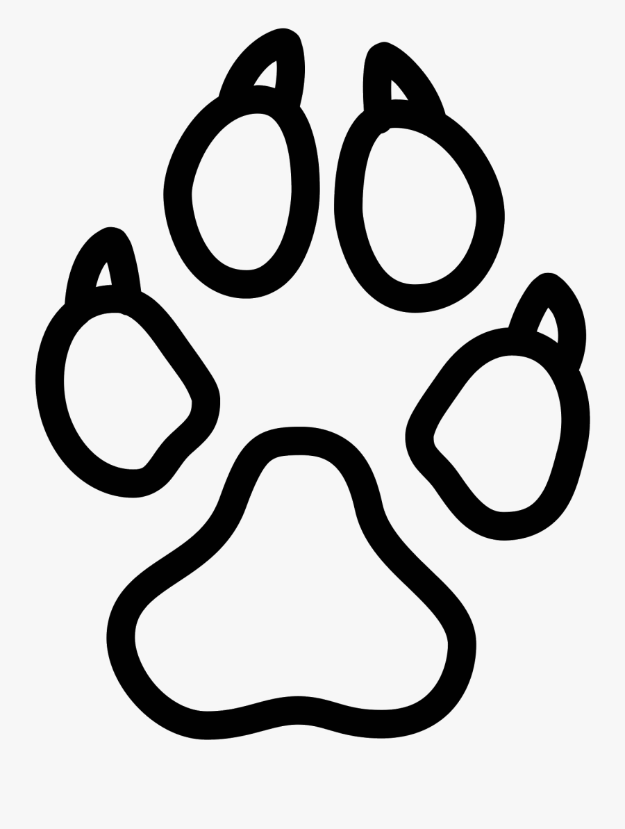Trail Clipart Dog Paw - Perro Icono Png, Transparent Clipart