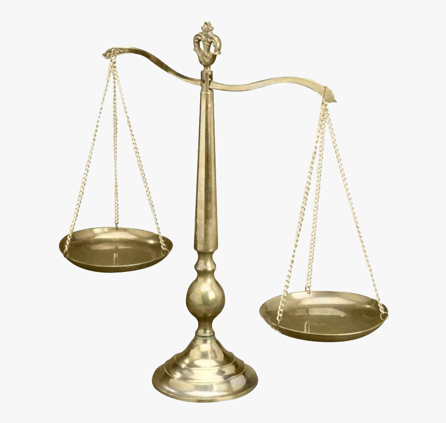 Scale Of Justice Png - Good And Bad Deed, Transparent Clipart