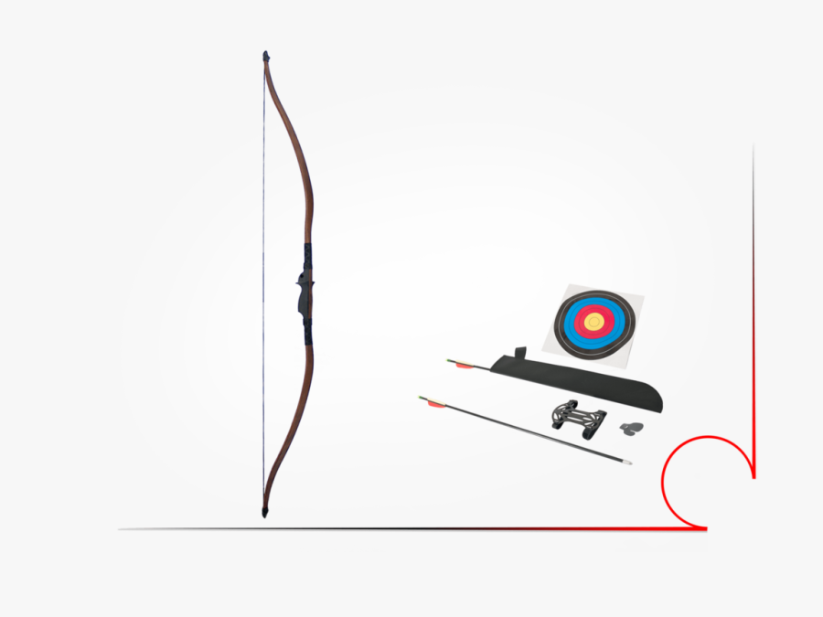 Icon Recurve Bow - Target Archery, Transparent Clipart