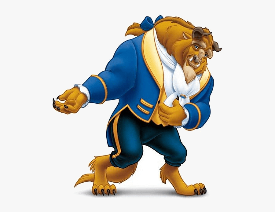The Beast - Beast From The Beauty And The Beast, Transparent Clipart