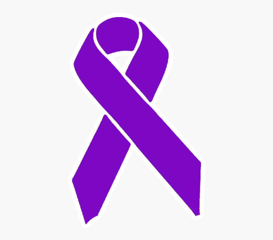 Purple Awareness Ribbon , Free Transparent Clipart - Clipartkey