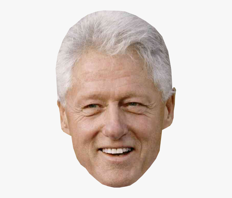 Bill Clinton Png - Bill Clinton Head Png, Transparent Clipart