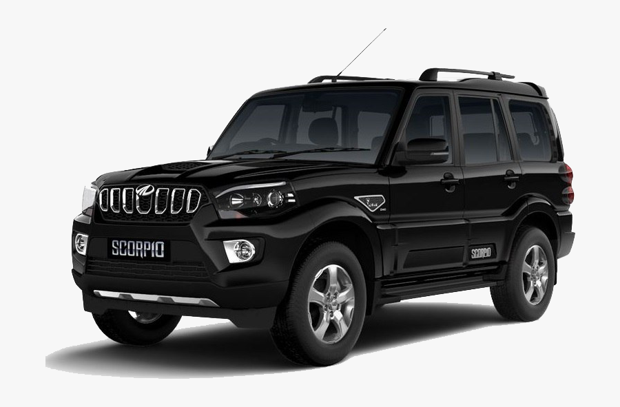 Black Scorpio Background Png Image - Scorpio S9 Black Colour, Transparent Clipart