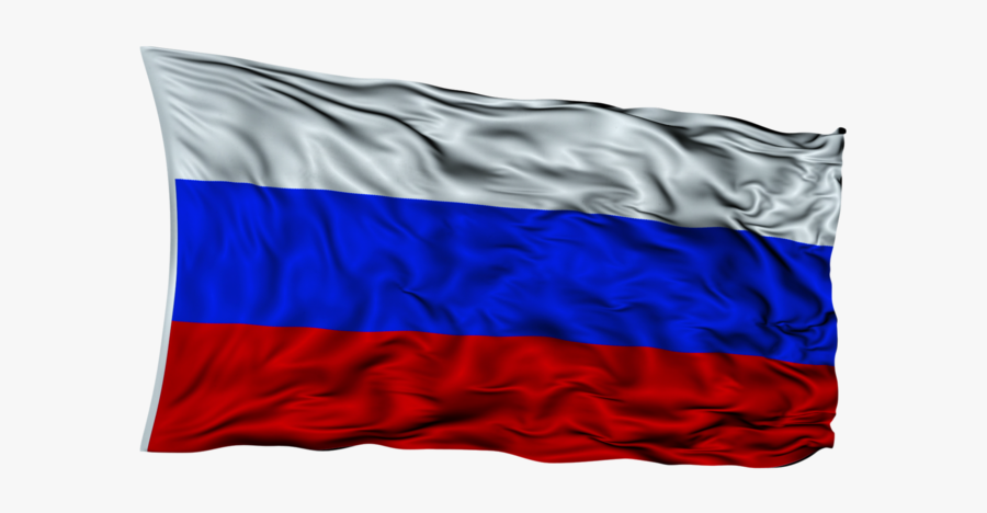 Waving Russian Flag Png, Transparent Clipart
