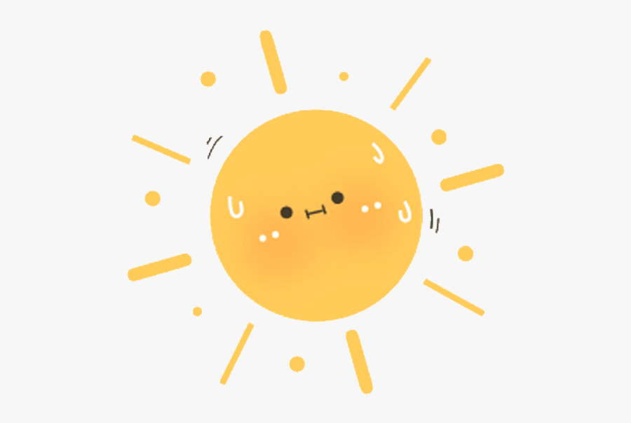 #cute #kawaii #stickers #summer #sun #sunstickers #summerstickers - Transparent Cute Summer Stickers, Transparent Clipart