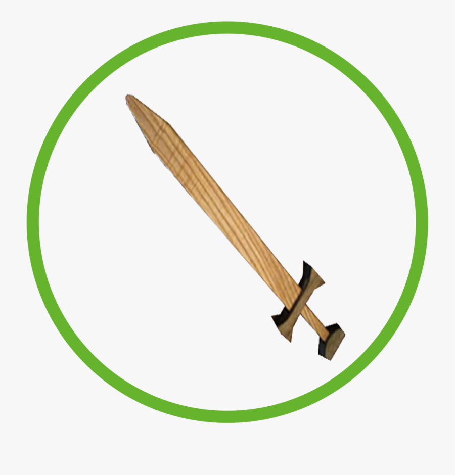 Wood Is Allowed - Sword, Transparent Clipart