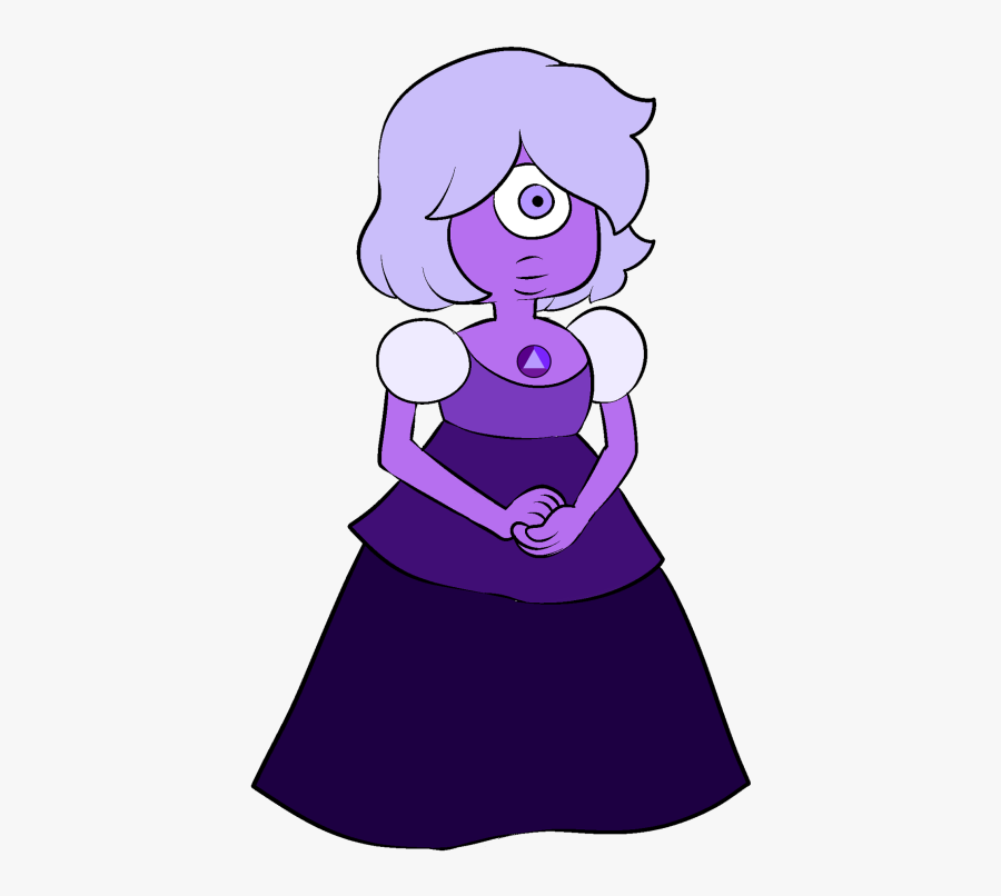 Transparent Sapphire Clipart - Purple Sapphire Steven Universe, Transparent Clipart