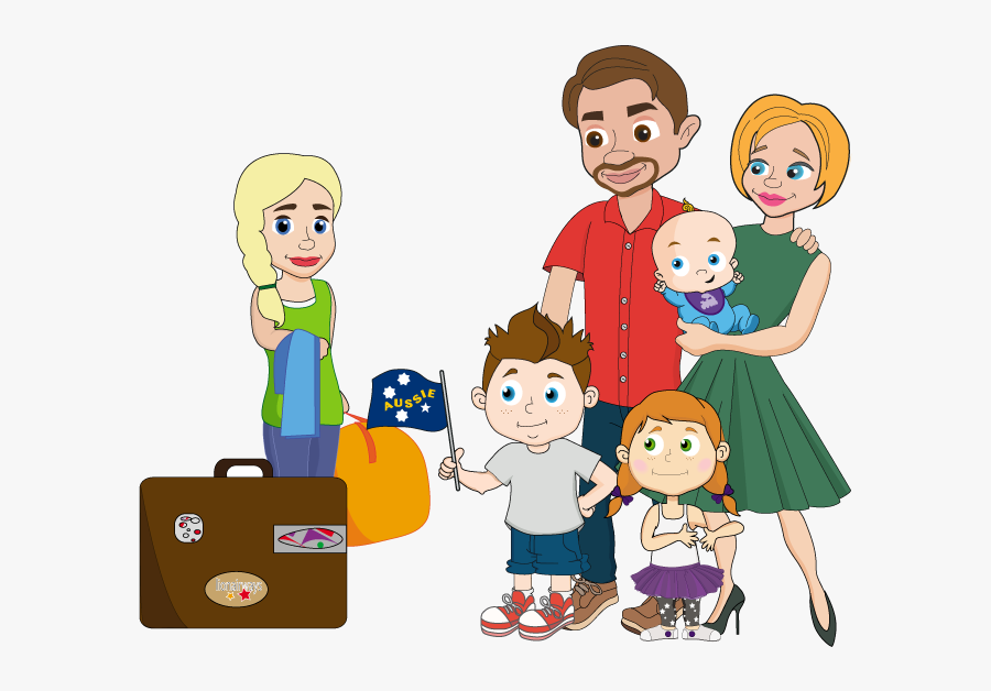 Au Pair Child Care Host Family - Host Family Png, Transparent Clipart