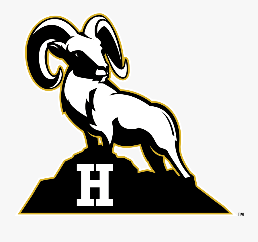 Ram Clipart School - Highland High School Logo, Transparent Clipart