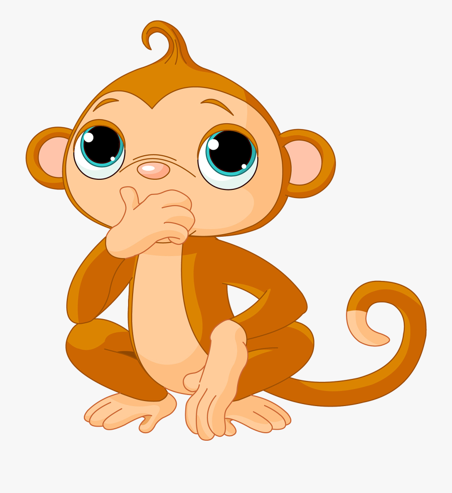 Collection Of Free Monkey Drawing Primate Download - Cartoon Monkey Transparent Background, Transparent Clipart