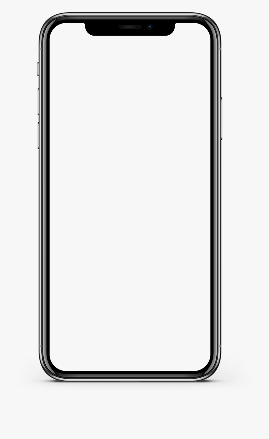 Iphone X Screen Mockup - Iphone 10 Mockup Png, Transparent Clipart