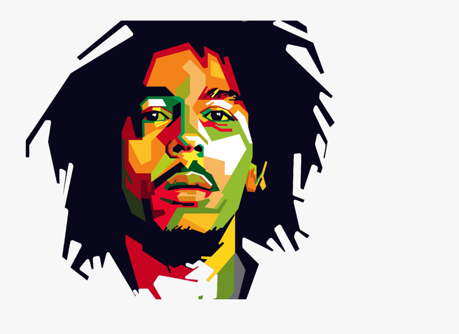 Clip Art Bob Marley Cartoon - Bob Marley , Free Transparent Clipart