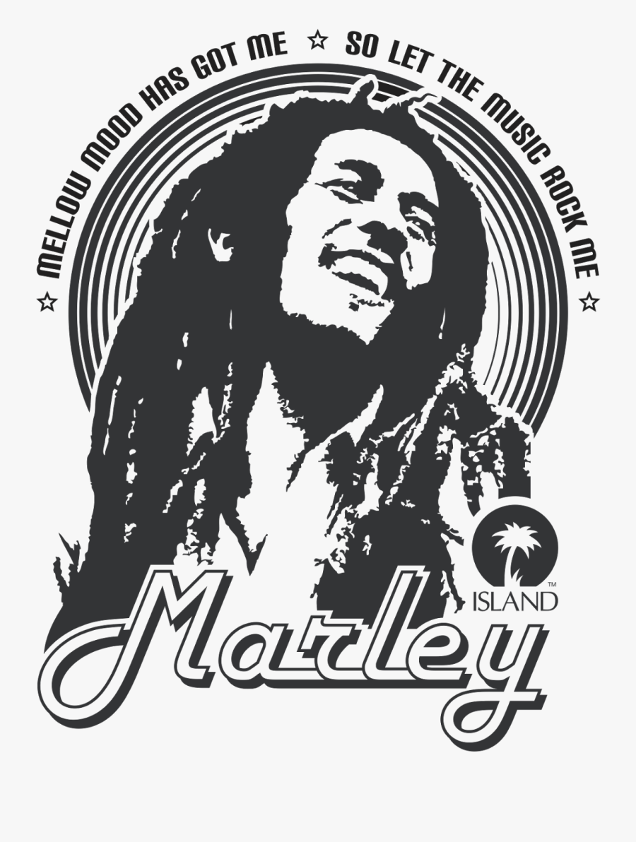 At Bob Marley • Wailers • Reggae • Rasta Logo One Will - Bob Marley, Transparent Clipart