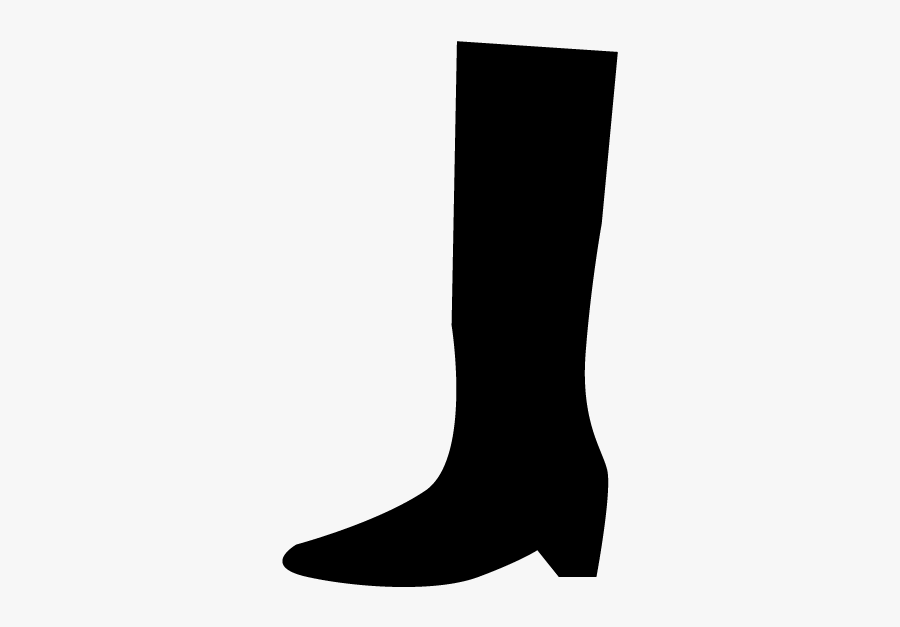 Knee-high Boot, Transparent Clipart