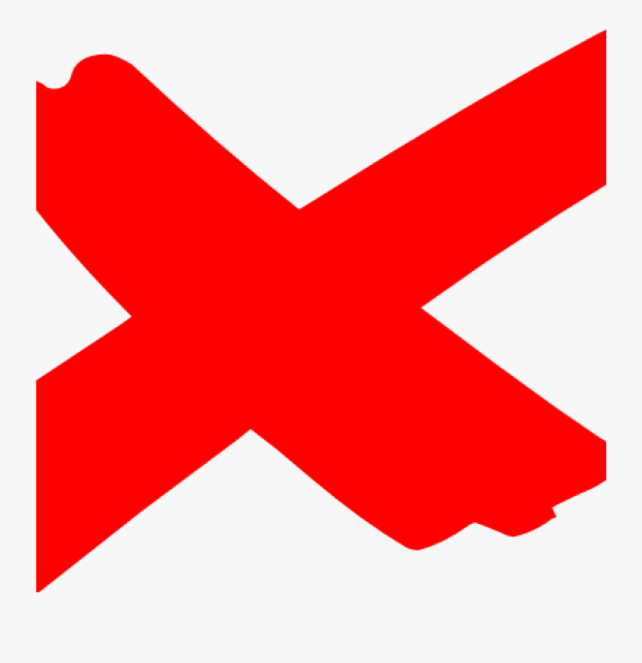 Red X Clipart Red X Clipart X Marks The Spot 2 Clip, Transparent Clipart