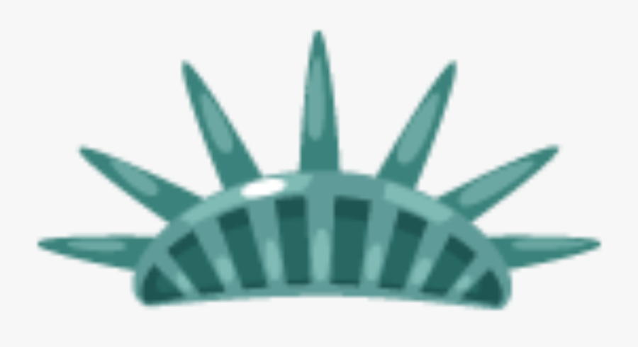 Statue Of Liberty Crown Png - Statue Of Liberty Crown Clip Art, Transparent Clipart