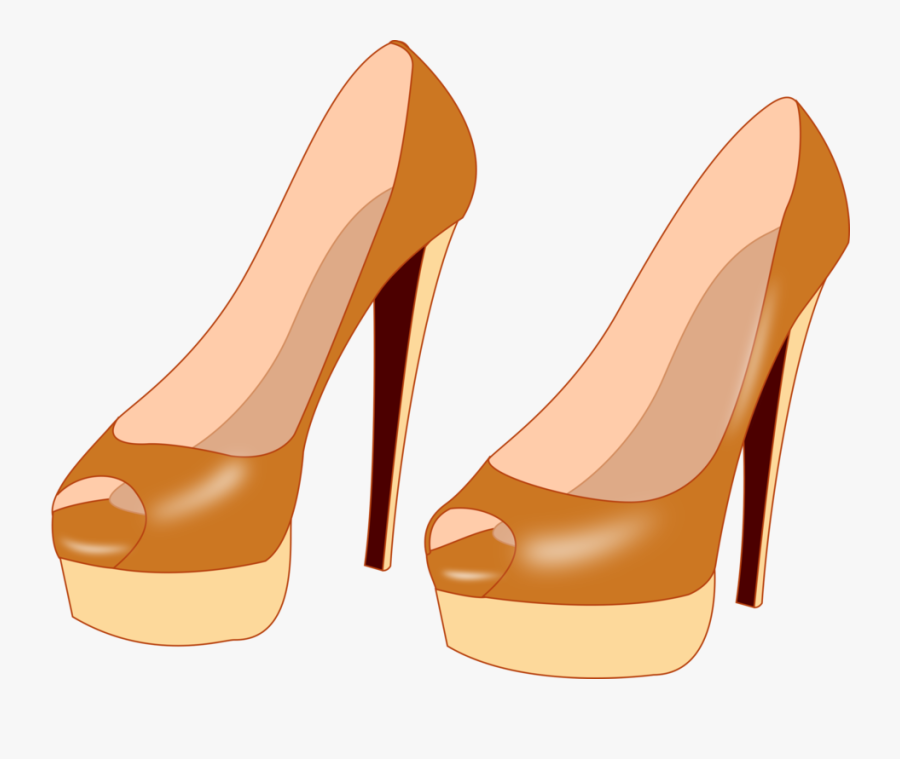 Human Leg,peach,beige - Pink High Heels Clip Art, Transparent Clipart