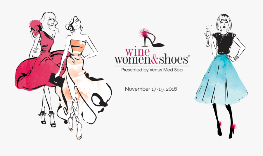 Landingpage - Invitation For Wine Women And Shoes, Transparent Clipart