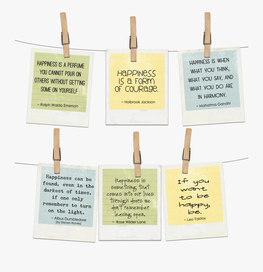 Quotes About Clothespin, Transparent Clipart