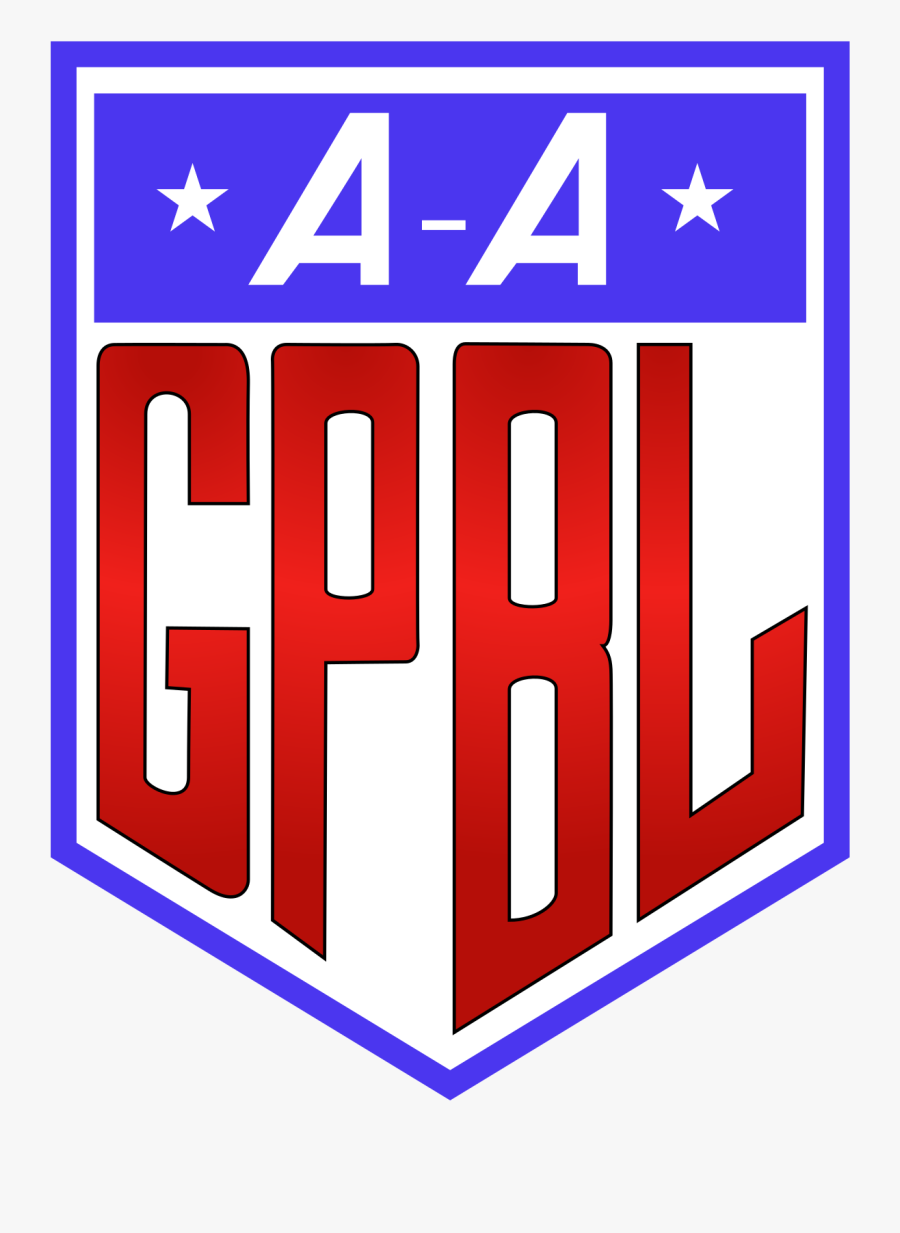 All American Girls Professional Baseball League Logo, Transparent Clipart
