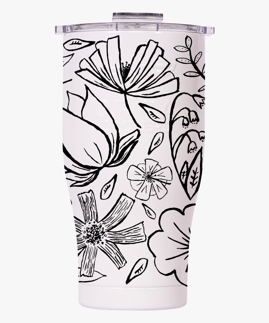 Transparent Flower Sketch Png Vase Free Transparent