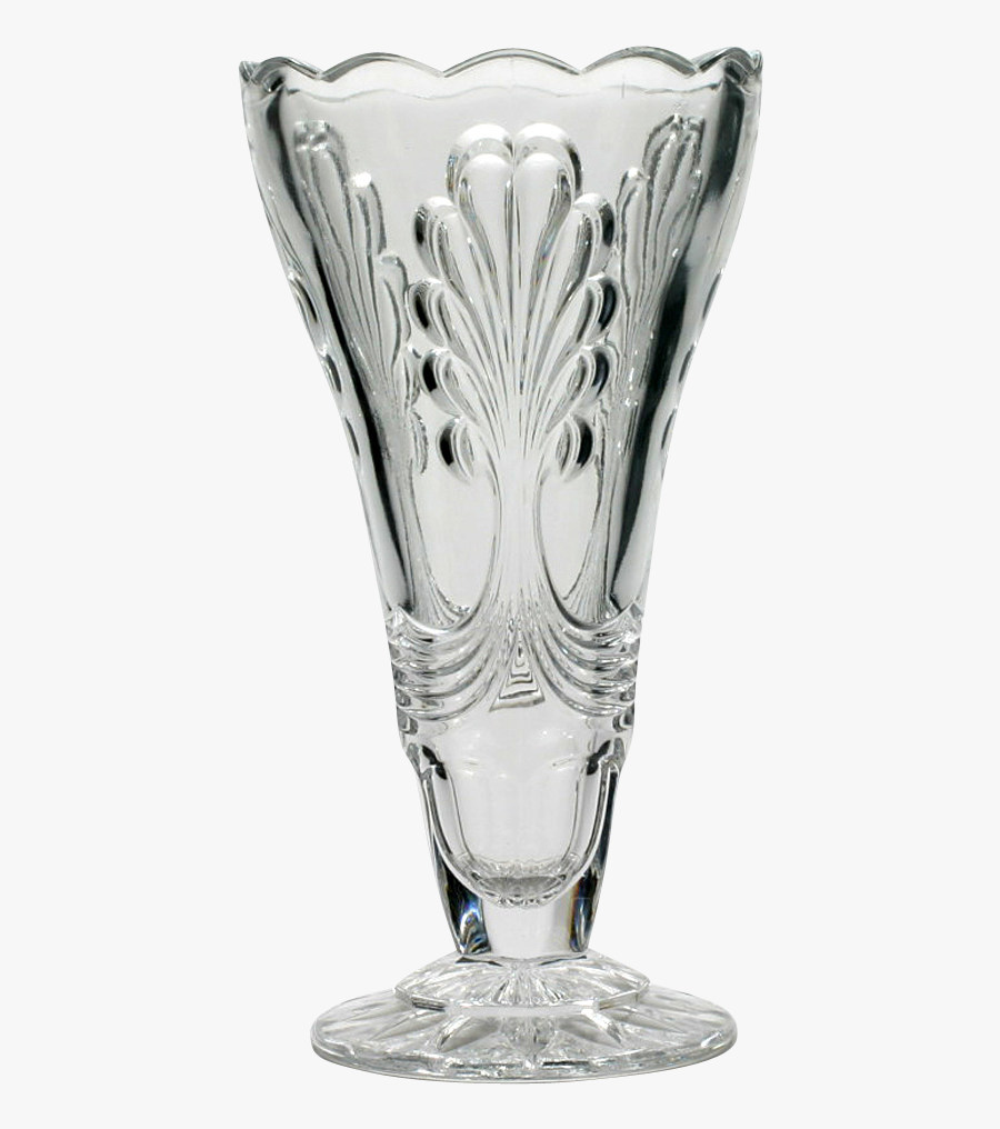 Clip Art Vintage Art Deco Glass - Art Deco Glass Vase, Transparent Clipart