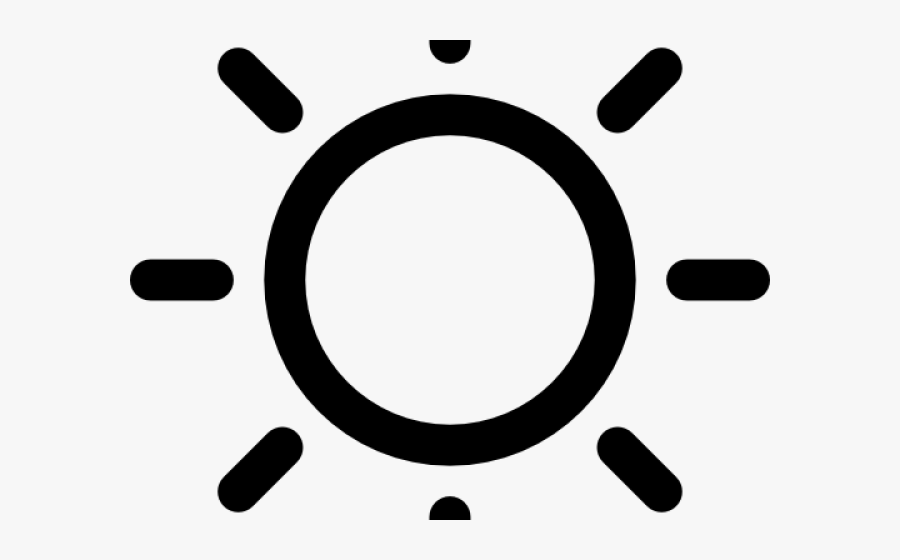 Sunbeam Clipart Transparent - Sunny Icon Png, Transparent Clipart