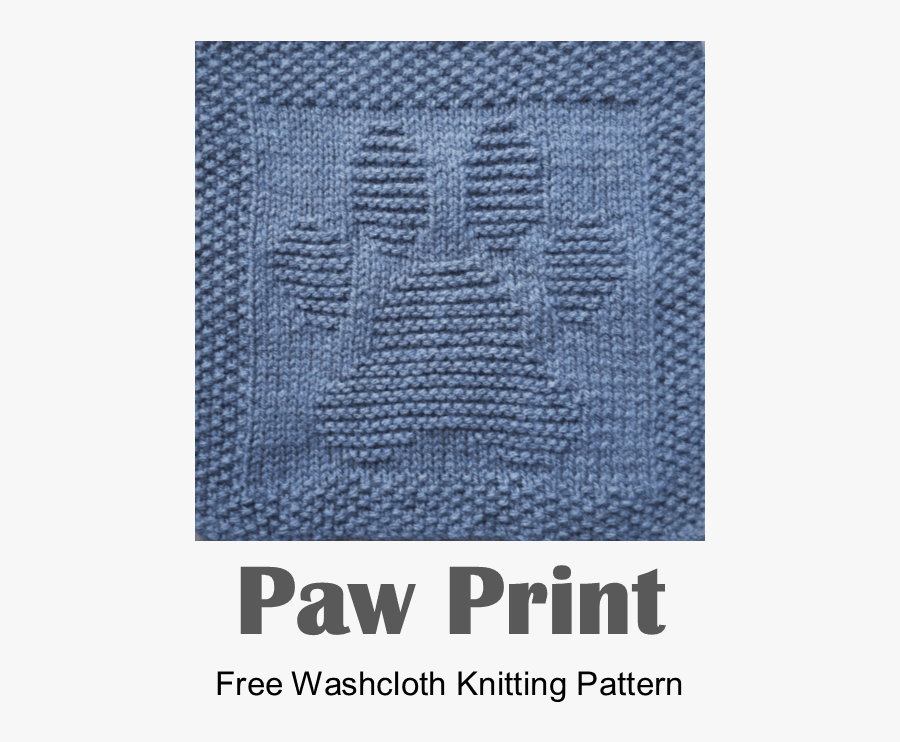 Transparent Pintrest Png - Dog Paw Print Knitting Pattern , Free ...