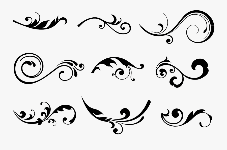 Png Images Curly - Transparent Curly Designs, Transparent Clipart