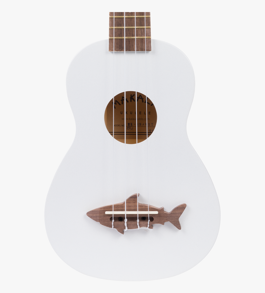 Transparent Ukulele Png - Makala Shark Soprano Ukulele, Transparent Clipart