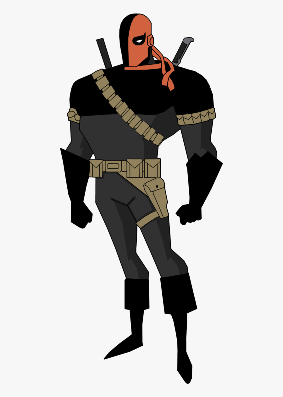 Red Hood Batman The Animated Series Clipart , Png Download - Cartoon Deathstroke From Batman, Transparent Clipart