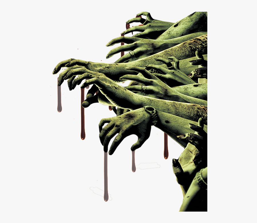 Zombie Arms Png - Wood, Transparent Clipart