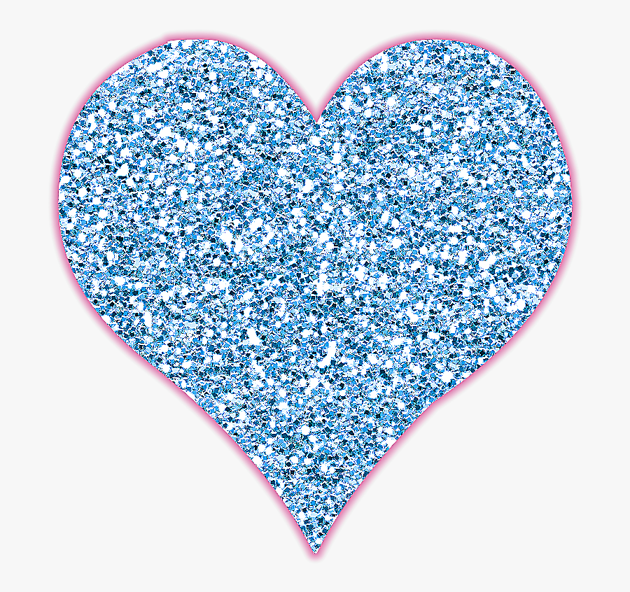 Transparent Transparent Glitter Png - Glitter Sparkle Heart Clipart, Transparent Clipart