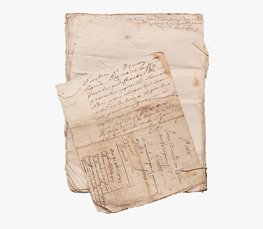 Old Paper Vintage Texture Document Parchment - Old Paper Png, Transparent Clipart
